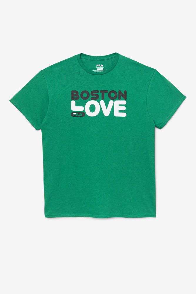 Fila T Skjorte Herre Grønn Boston Love 538270-JFD